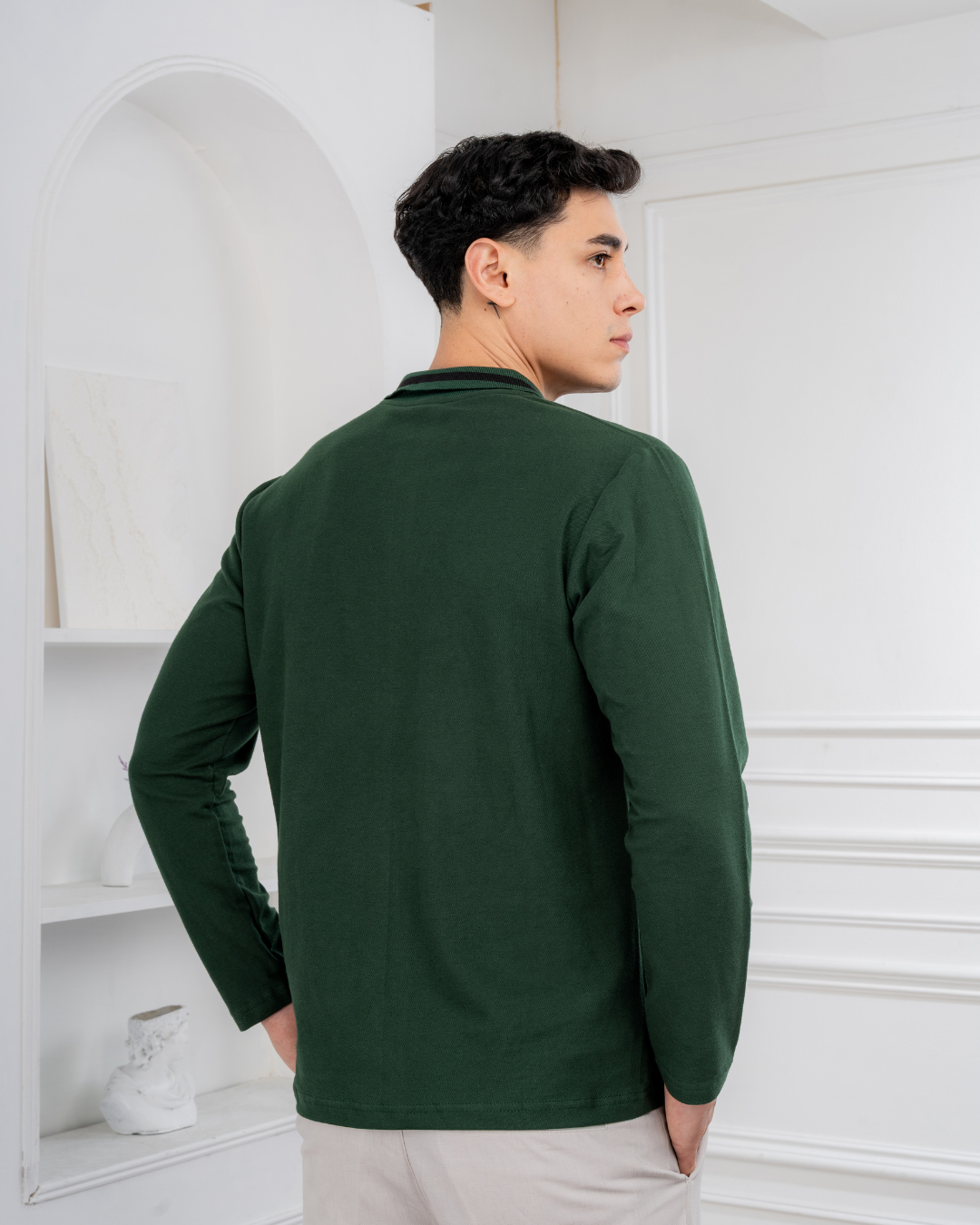Polo Camisero - Titanio – Algodón Piqué