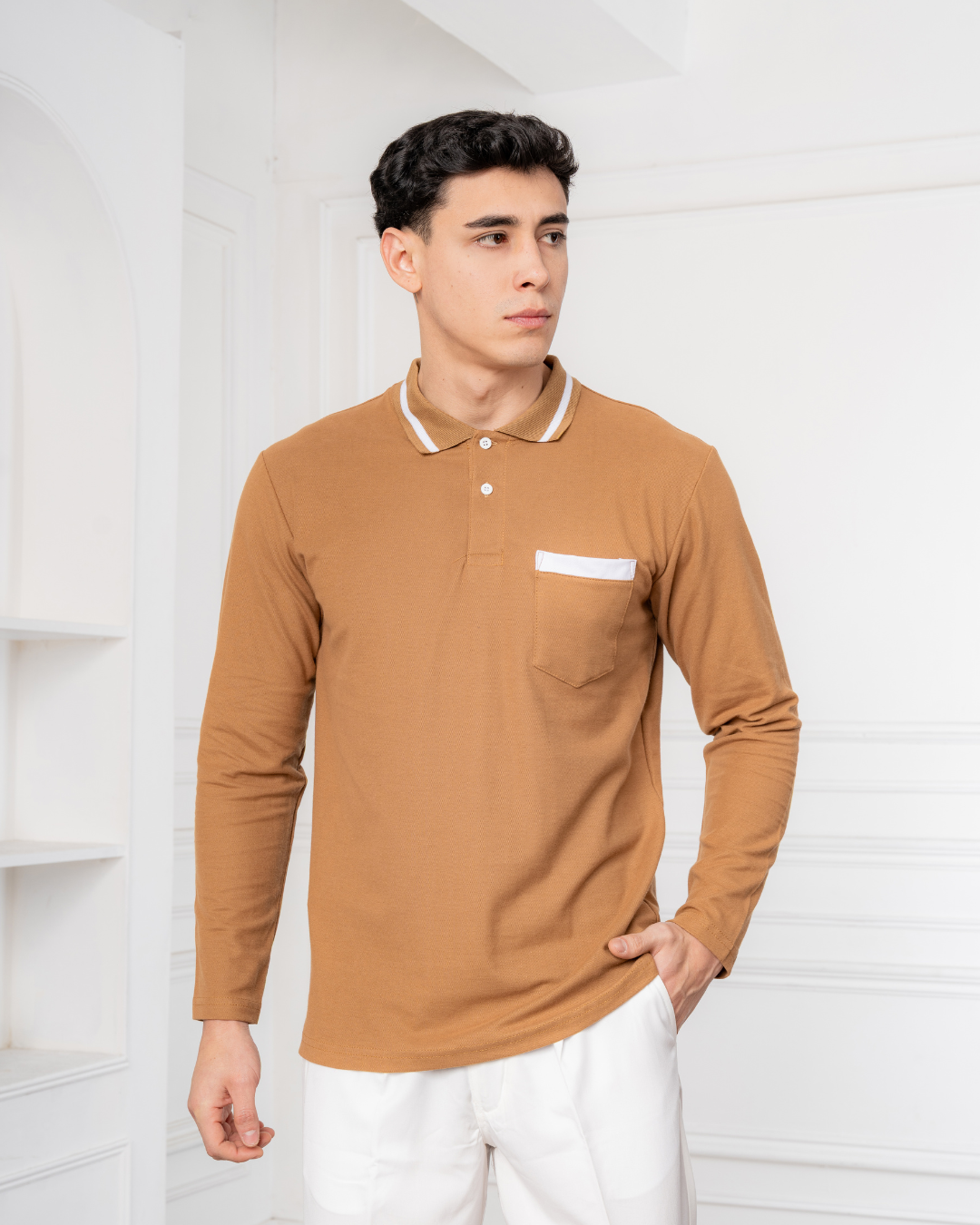 Polo Camisero - Titanio – Algodón Piqué