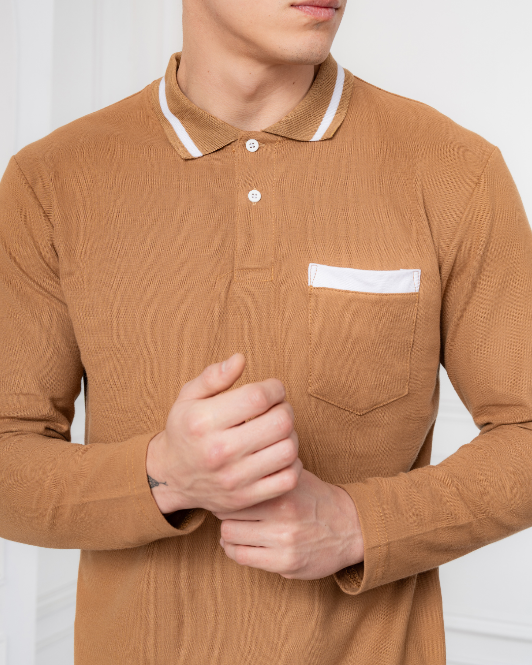 Polo Camisero - Titanio – Algodón Piqué