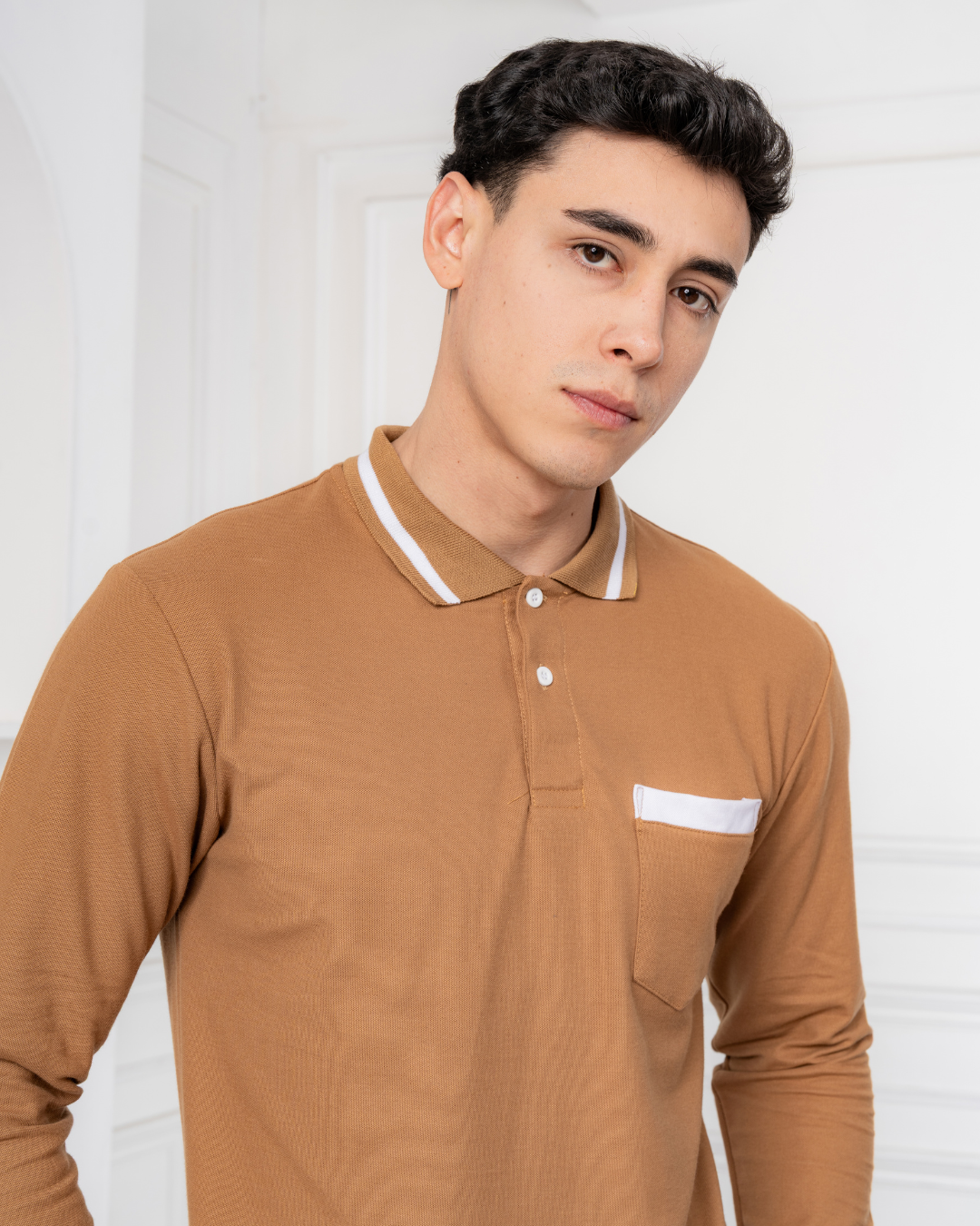 Polo Camisero - Titanio – Algodón Piqué