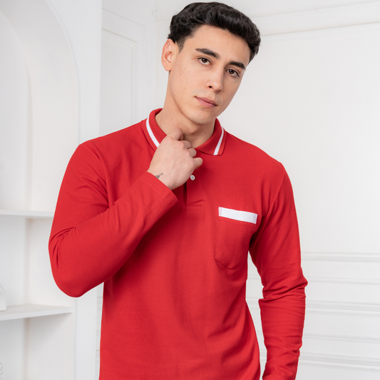 Polo Camisero - Titanio – Algodón Piqué