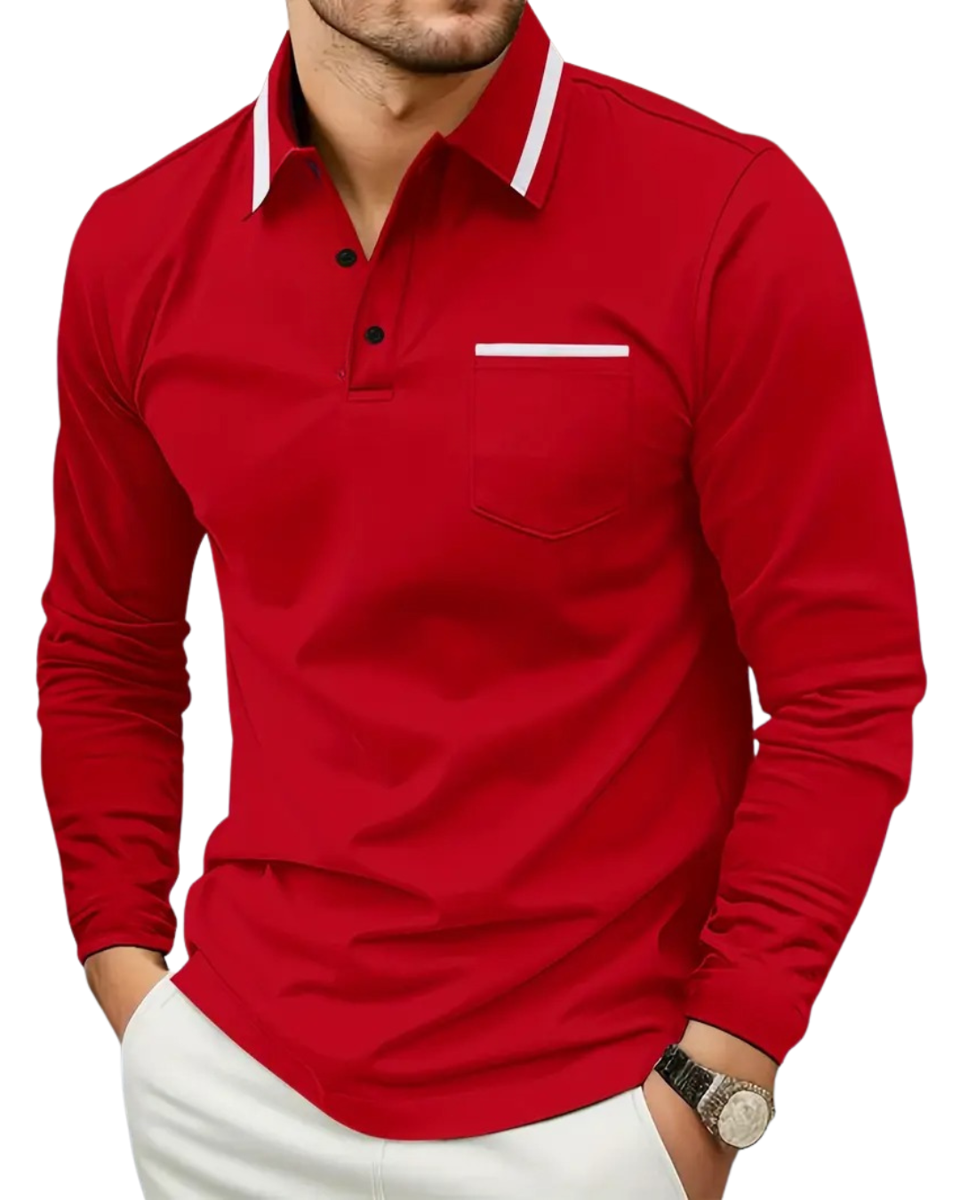 Polo Camisero - Titanio – Algodón Piqué