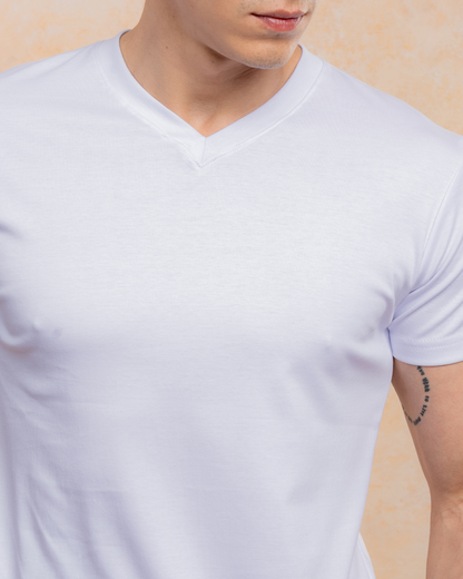 Polo Básico Cuello V – Algodón Pima