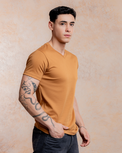 Polo Básico Cuello V – Algodón Pima