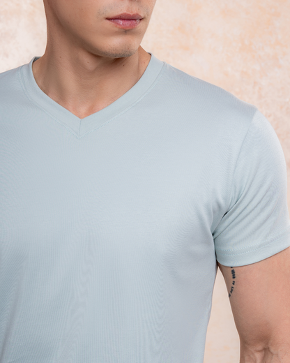 Polo Básico Cuello V – Algodón Pima