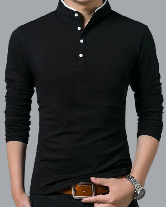 Polo Cuello Neru Manga Larga