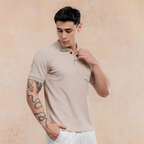 Camisero - Waffle - Beige