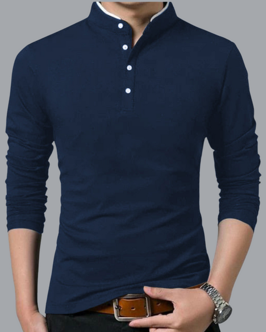 Polo Cuello Neru Manga Larga